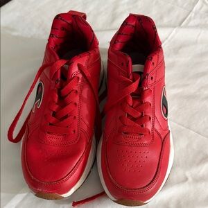 Red Athletic Sneakers